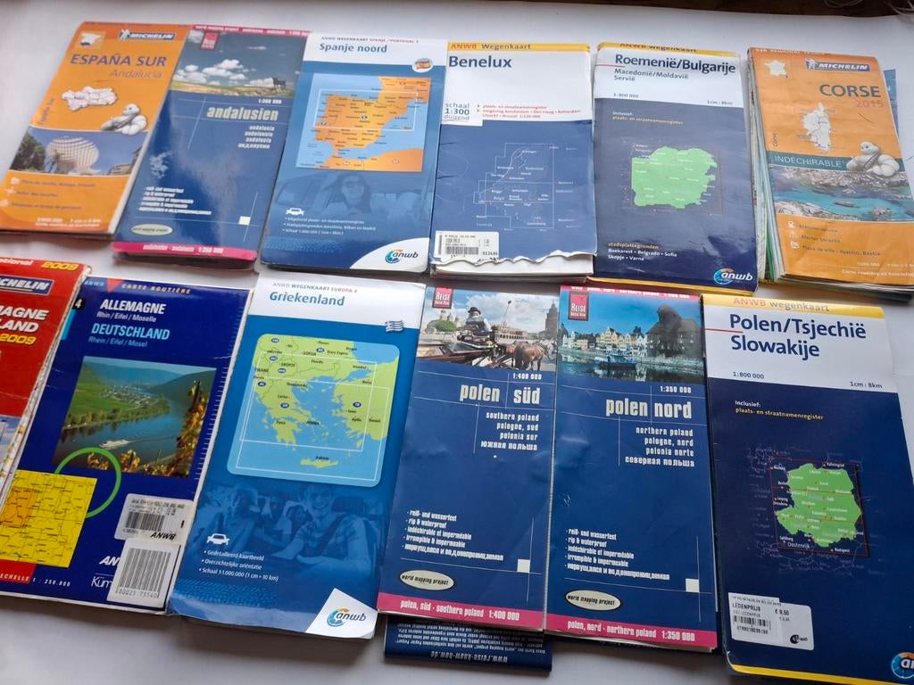 Wegenkaarten Europa, Ophalen of Verzenden, 2000 tot heden, Europa Overig, Landkaart