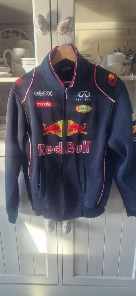 Red Bull jas, Ophalen of Verzenden, Zo goed als nieuw, Maat 48/50 (M), Zwart