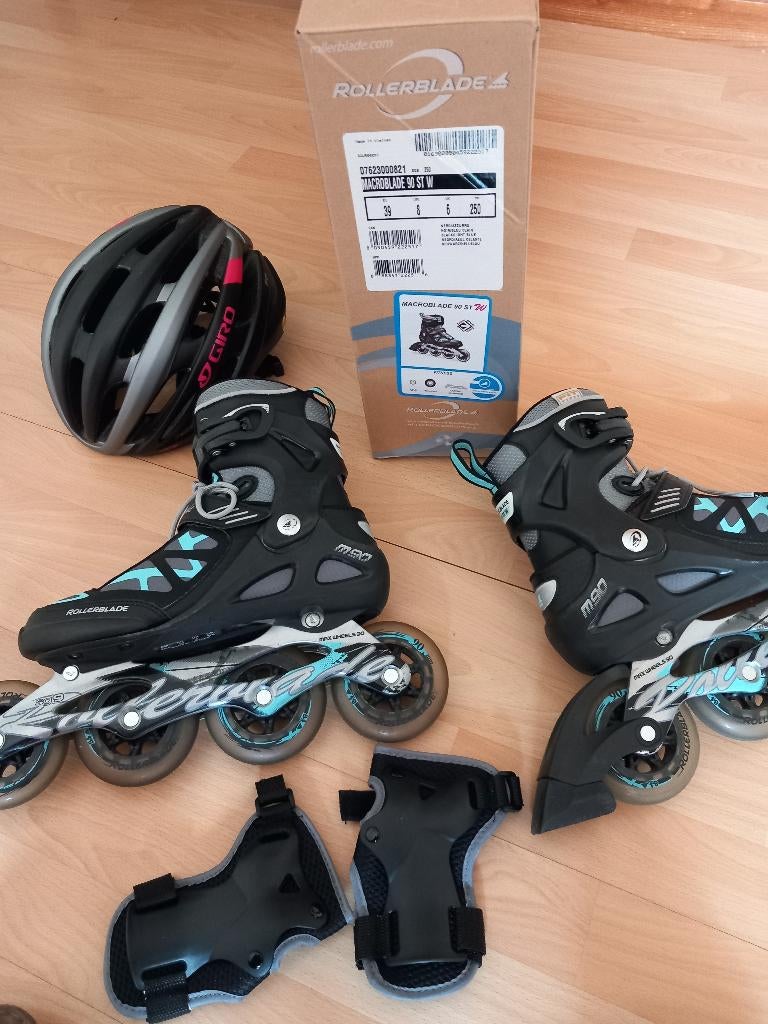 Skeelers  te koop 39, Gebruikt, Inline skates 4 wielen, Dames, Ophalen