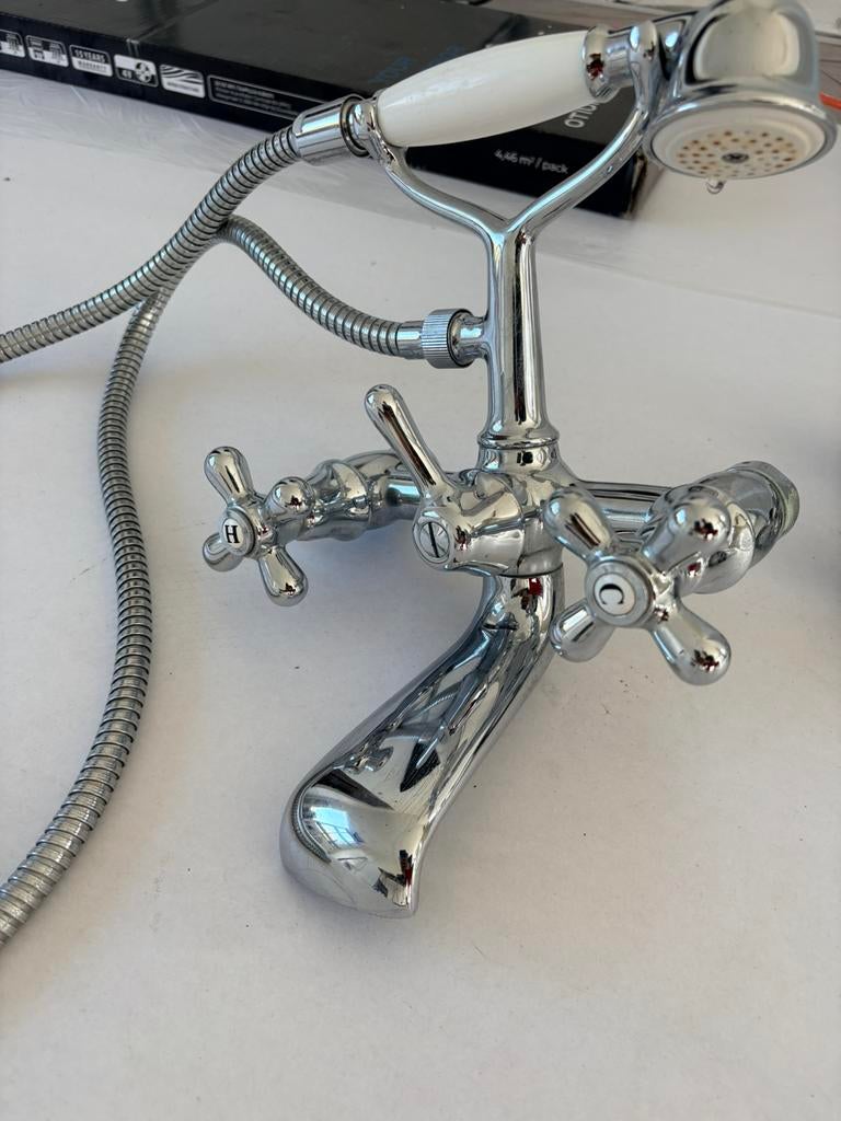 Vrijstaande badkraan met douchekop, Ophalen of Verzenden, Bad