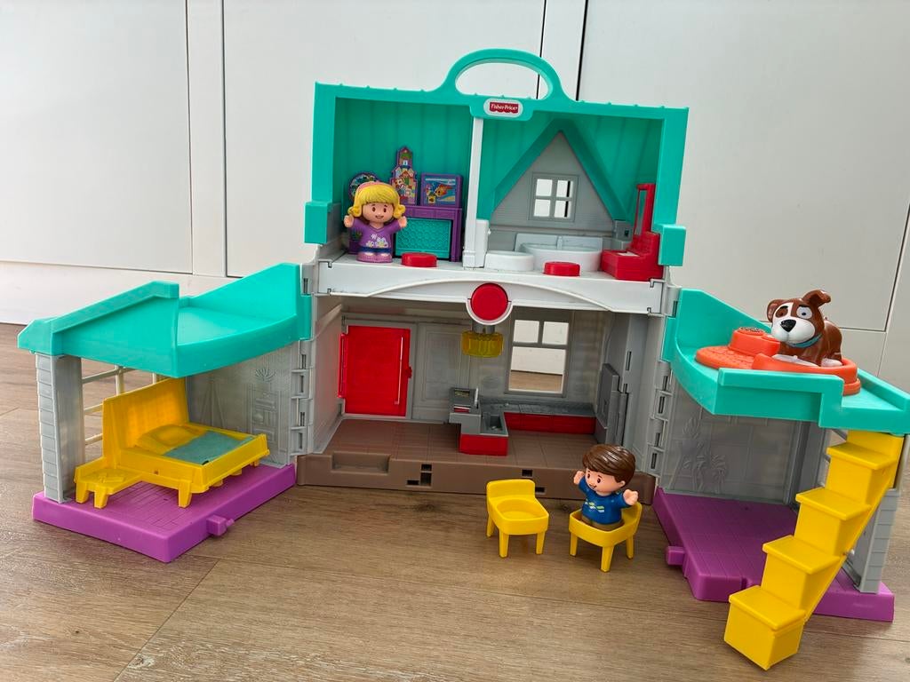 Fisher-Price Little People speelhuis, Ophalen, Gebruikt, Jongen of Meisje