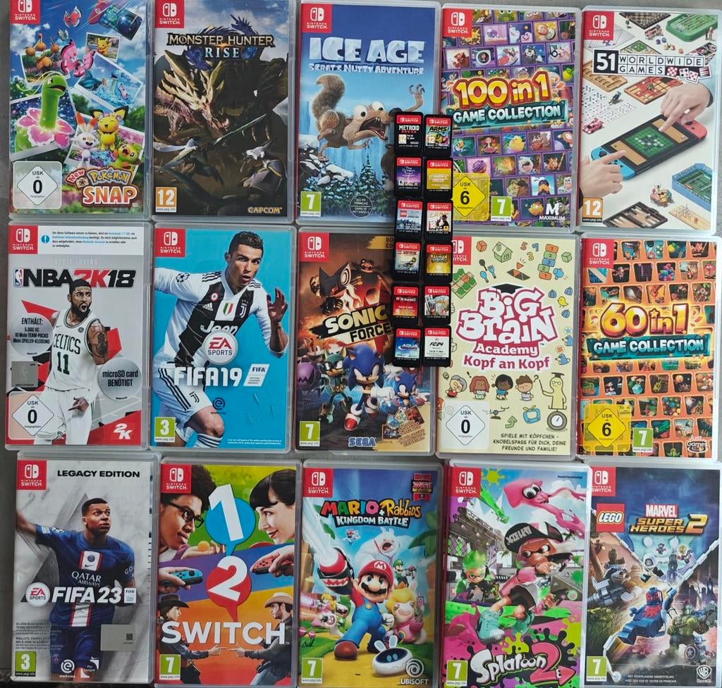 Nintendo Switch Games - Diverse Collectie, Ophalen of Verzenden, Zo goed als nieuw, Sport, 3 spelers of meer