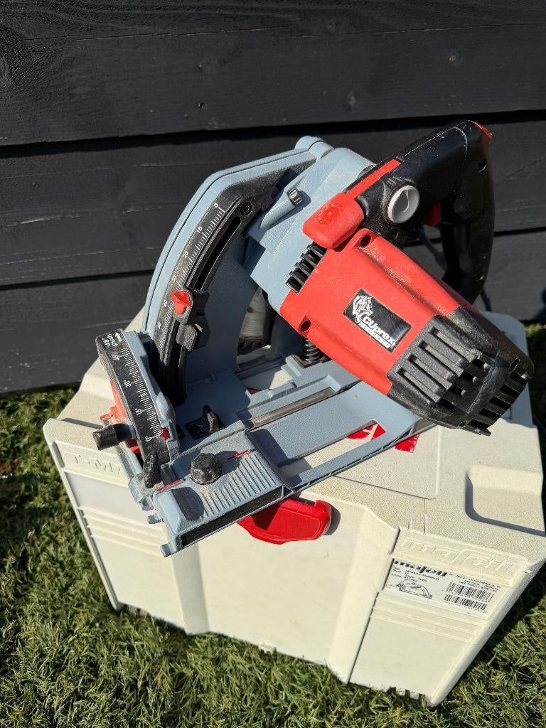Mafell Invalzaag MT55 cc in Mafell T-Max (T-Loc 4), Doe-het-zelf en Verbouw, Gereedschap | Zaagmachines, Ophalen, Gebruikt, Invalzaag