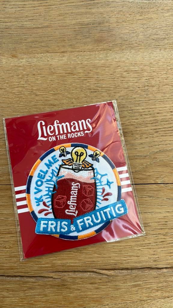 Liefmans lampegat embleem, Verzenden, Zo goed als nieuw