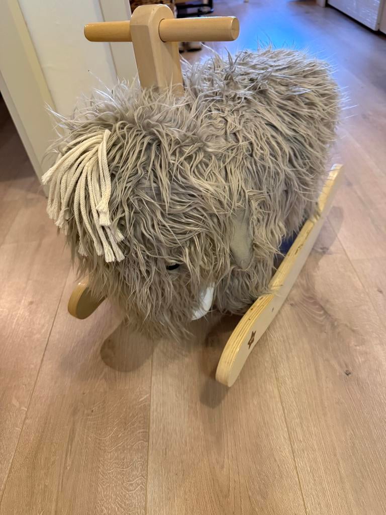 Schommelpaard mammoet kid’s concept, Ophalen, Zo goed als nieuw