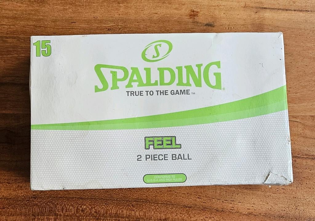 Spalding 2-piece golfballen set - Ongebruikt, Ophalen of Verzenden, Nieuw, Bal(len)