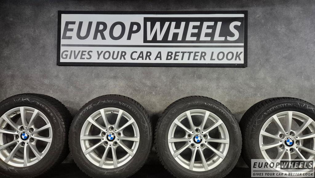 16 inch BMW 3 Serie F30 F31 F32 4 Style 391 winterbanden, -, Banden en Velgen, Gebruikt, 215 mm