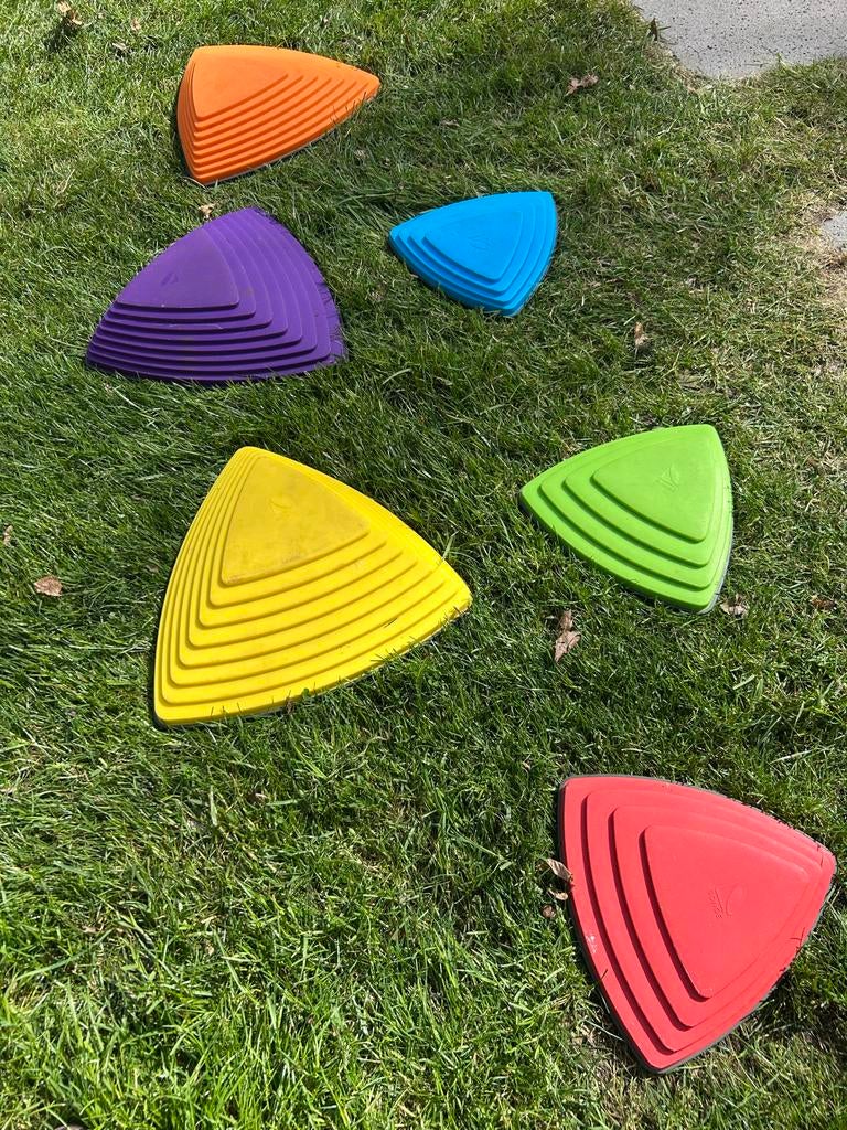 Gonge stapstenen, 6 stuks, Ophalen of Verzenden, Gebruikt