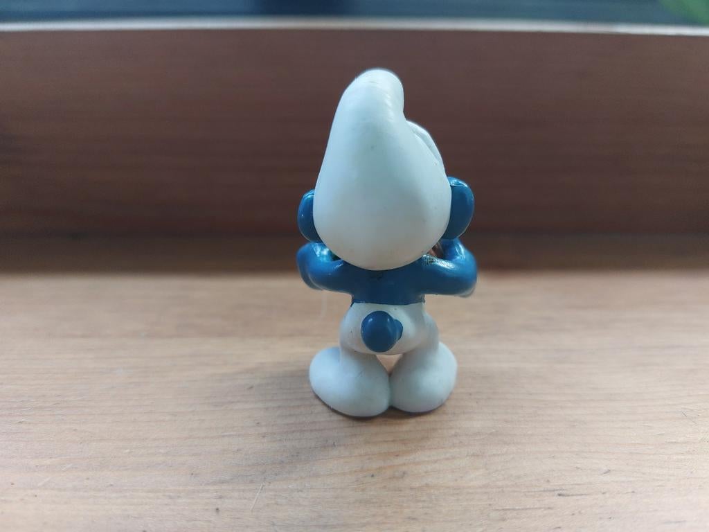 Smurf met hamburger 20158 De Smurfen, Ophalen of Verzenden