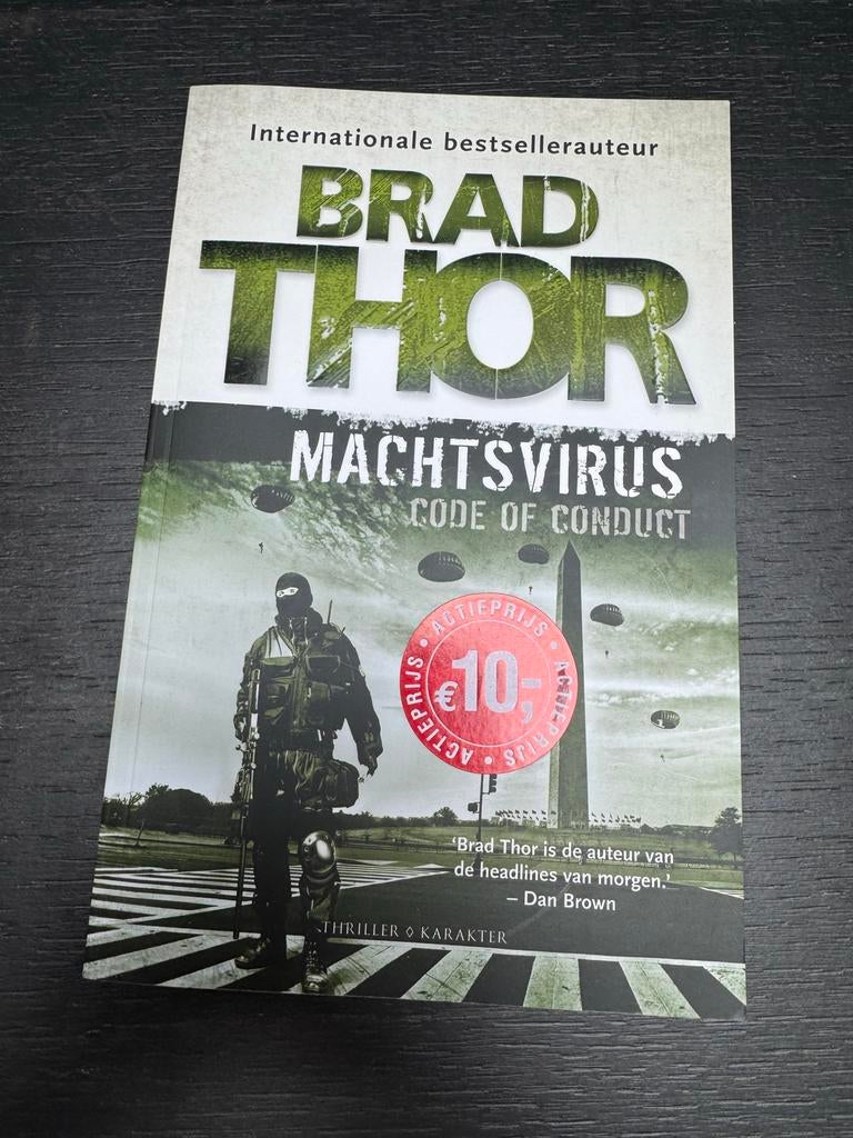 Brad Thor - Machtsvirus, Ophalen of Verzenden, Nieuw