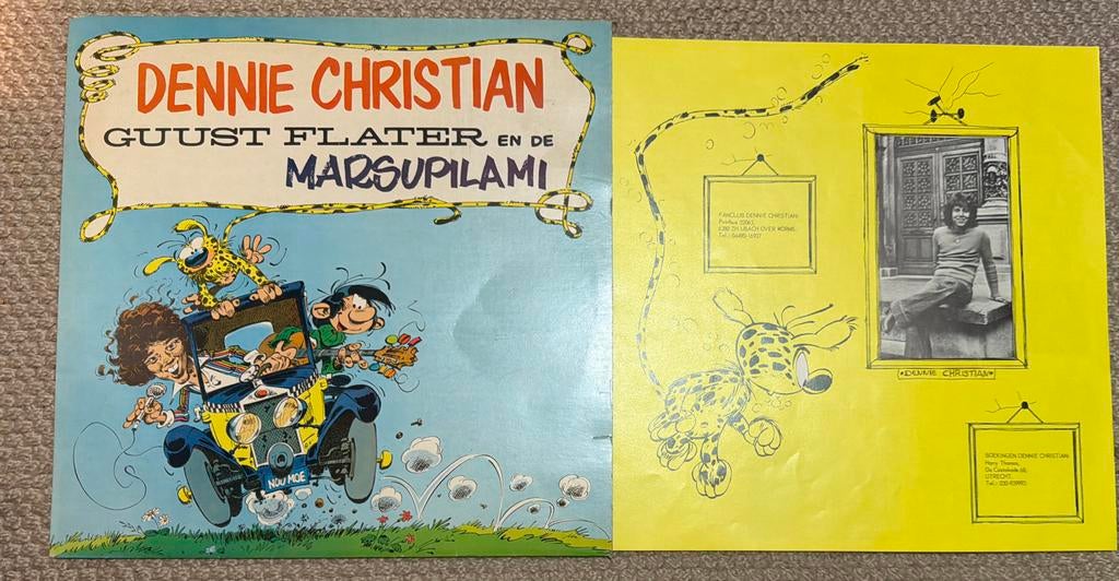 Denny Christian Guust Flater en de Marsupilami LP, Cd's en Dvd's, Ophalen of Verzenden, Gebruikt, 12 inch