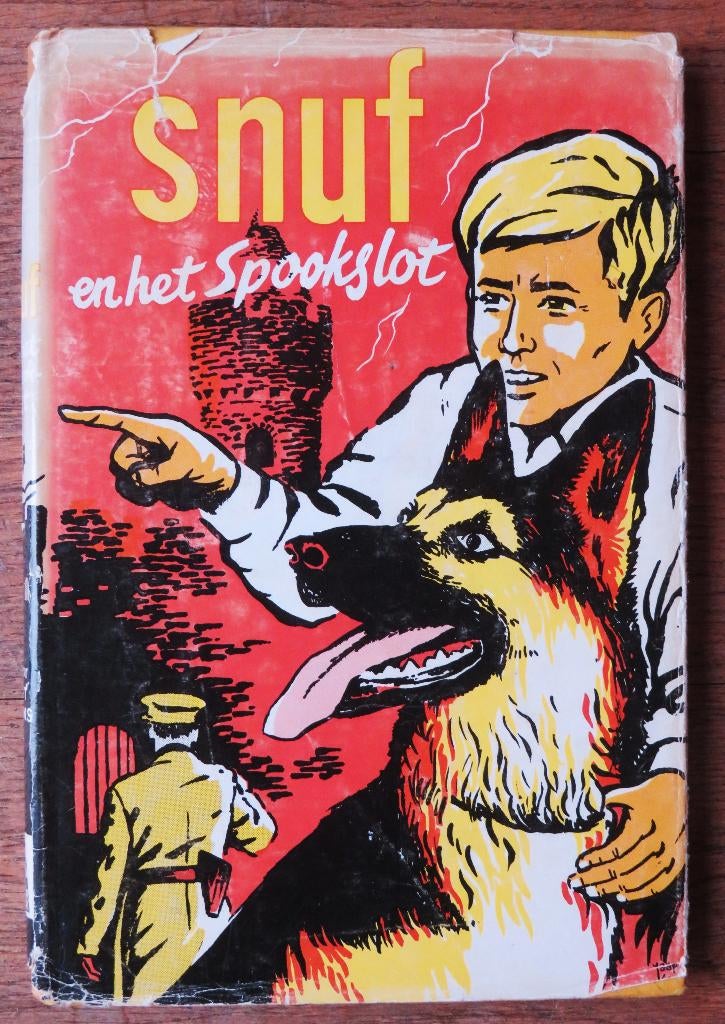 Piet Prins: Snuf de Hond en het Spookslot ( met stofomslag ), Ophalen of Verzenden, Gelezen