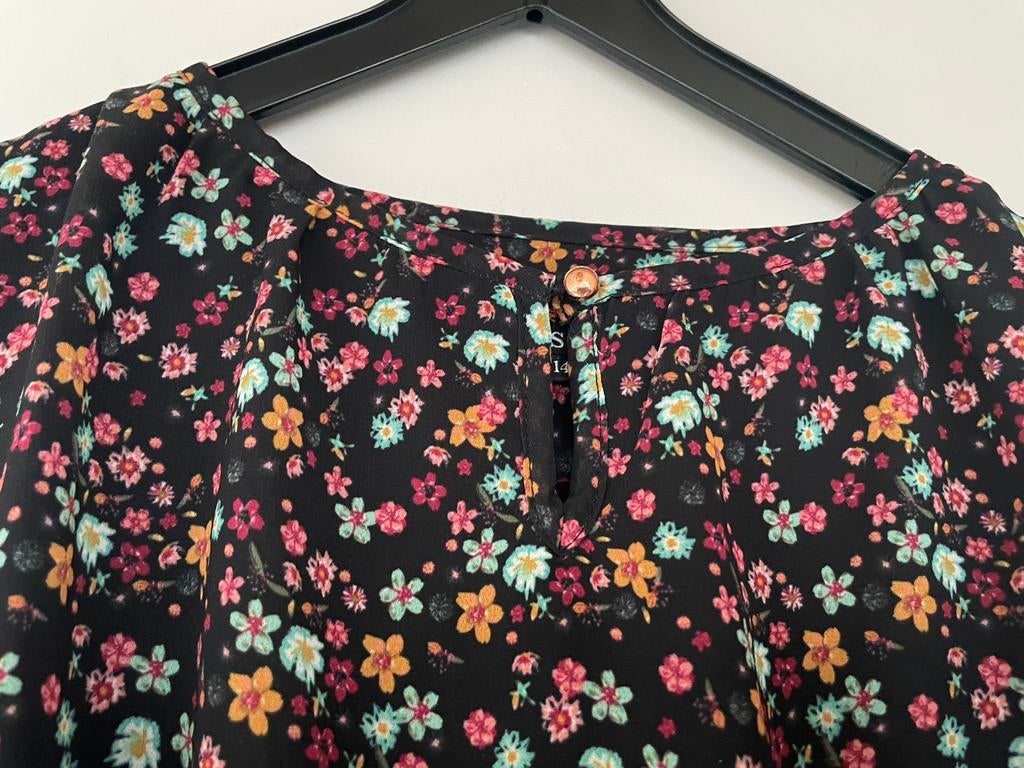 Meisjes blouse / shirt lange mouw maat 140, Ophalen of Verzenden, Zo goed als nieuw, Meisje, Shirt of Longsleeve