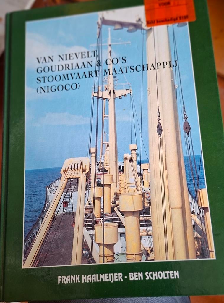NIGOCO Stoomvaart Maatschappij - Frank Haalmeijer, Ophalen of Verzenden, Zo goed als nieuw, Frank Haalmeijer, Ben Scholten, Boot