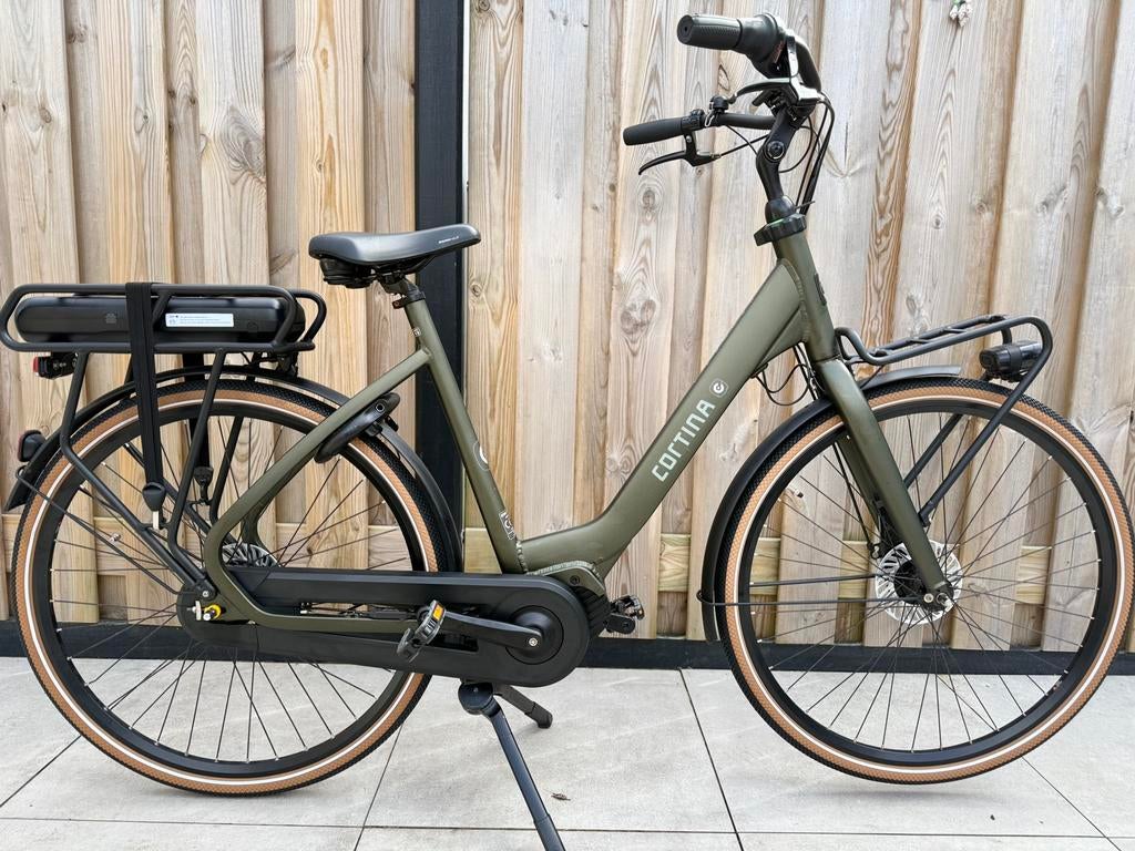 Nieuwe Cortina E-Common MM300 Elektrische Fiets 526KM! 600Wh, Fietsen en Brommers, Ophalen of Verzenden, Zo goed als nieuw, Cortina