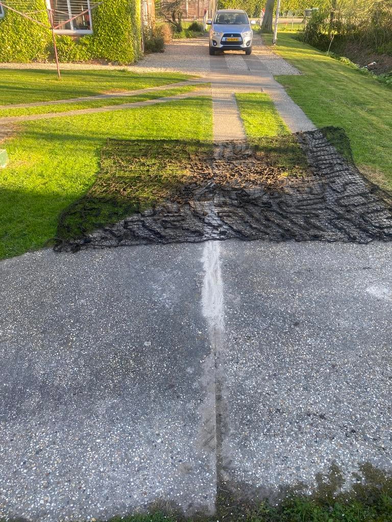 Jute camouflage net 4x4 meter, Ophalen of Verzenden, Landmacht, Nederland