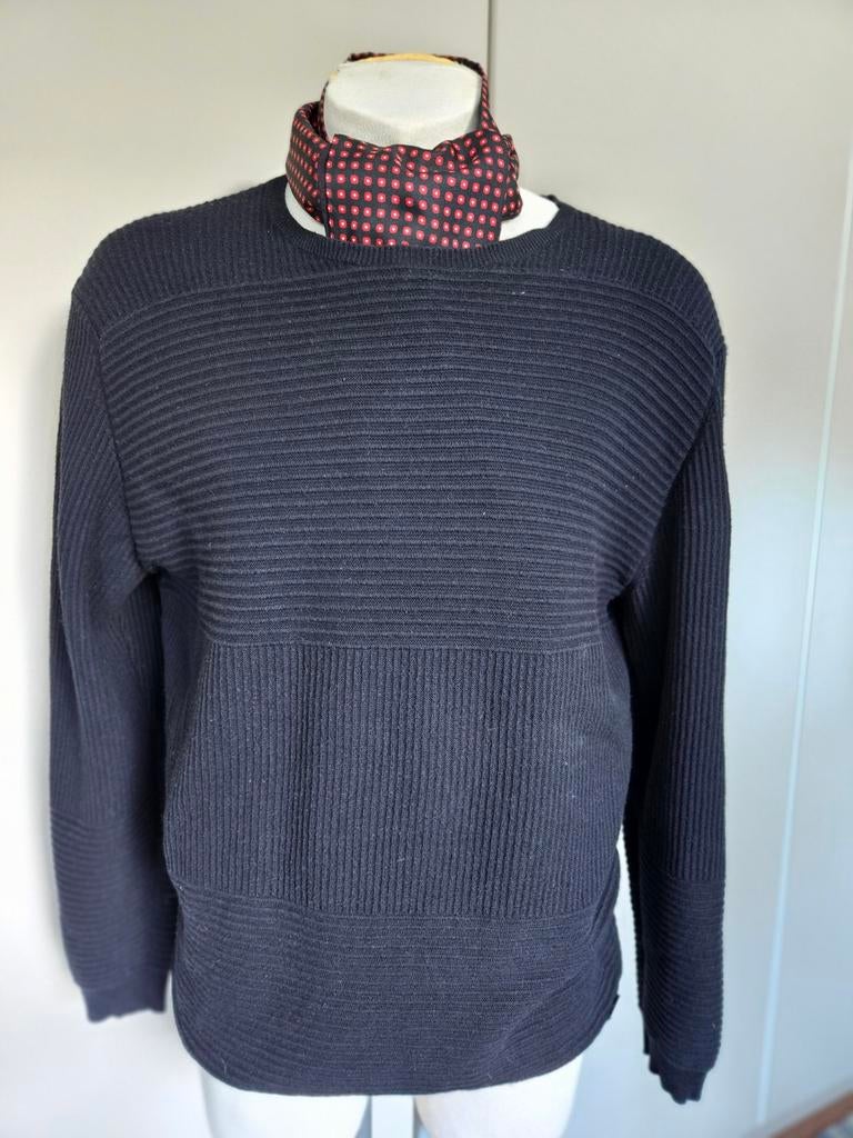 Hugo Boss katoen als nieuw! €39.95 incl, Verzenden, Zo goed als nieuw, Overige maten, Zwart