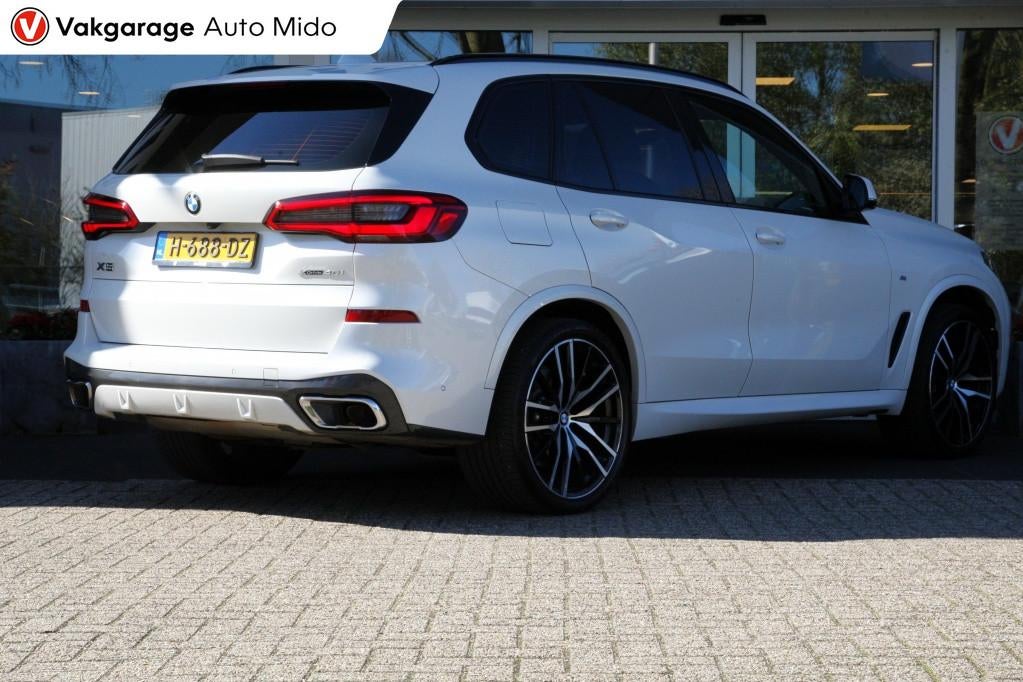 BMW X5 xDrive40i High Executive M-Sport | 7-persoons | NLD a, Auto's, 12 maanden, Gebruikt, 138 €/maand, Wit