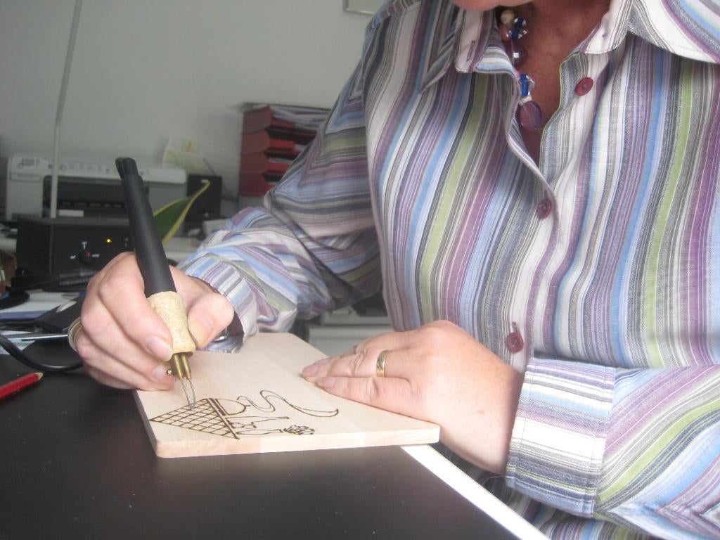 IMPRESSIE houtbrandschilderen HOUTBRAND pyrografie CREAMAR, Ophalen of Verzenden, Nieuw, Overige typen, Overige