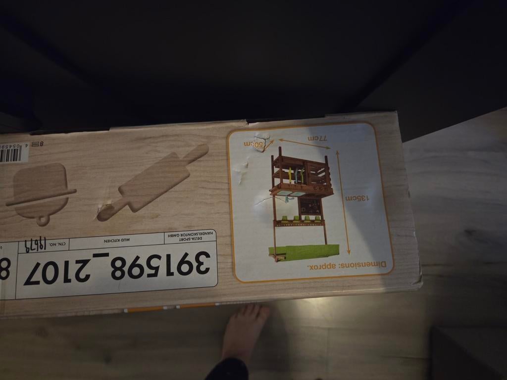 Nieuwe Playtive Buiten Speelkeuken - Modderkeuken, Ophalen of Verzenden, Nieuw, Hout, Speelkeuken