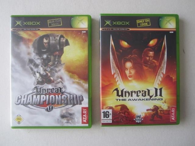 Unreal Xbox, Vanaf 18 jaar, Shooter, 1 speler, Nieuw