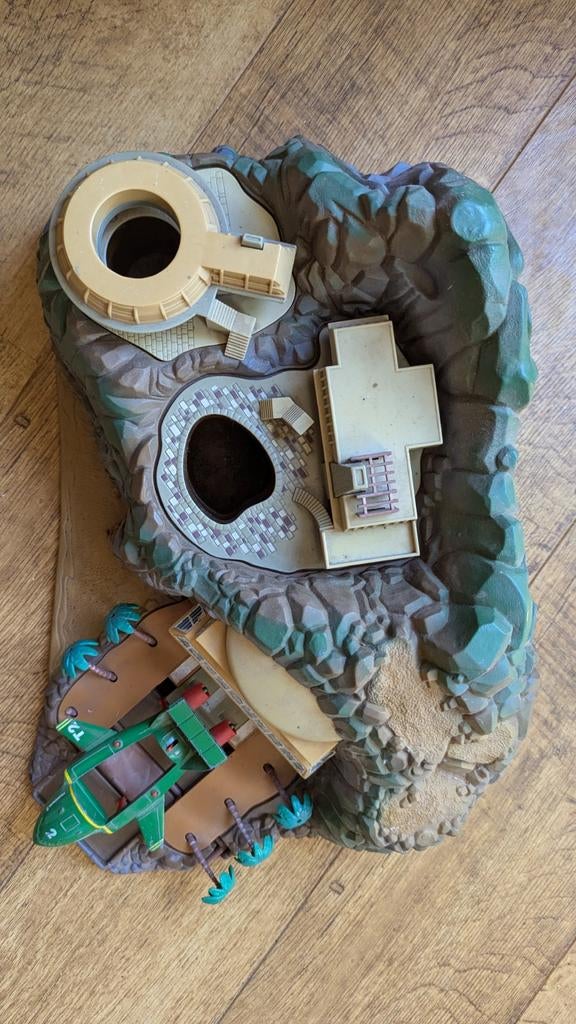 Thunderbirds Tracy Island Speelset met Thunderbird 2, Ophalen, Gebruikt