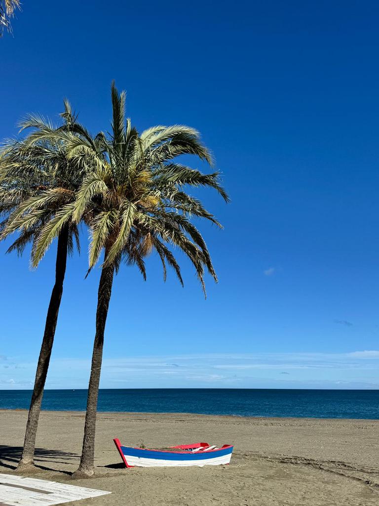 Sfeervol app Estepona 3 min lopen van strand, Vakantie, Internet, Appartement, Costa del Sol, 1 slaapkamer