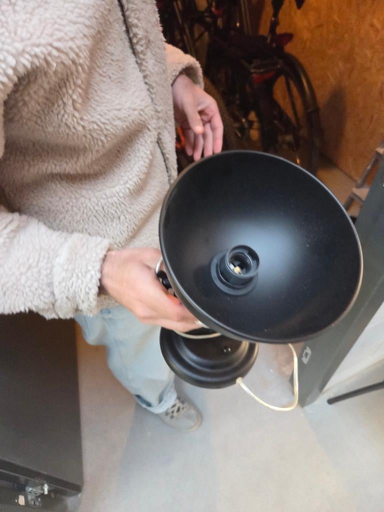 Lamp, Huis en Inrichting, Lampen | Hanglampen, Ophalen, Gebruikt, Kunststof, Minder dan 50 cm