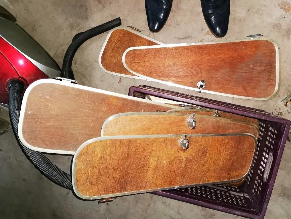 Kastdeurtjes constructam met fraai chromen beslag, Caravans en Kamperen, Ophalen of Verzenden, Gebruikt