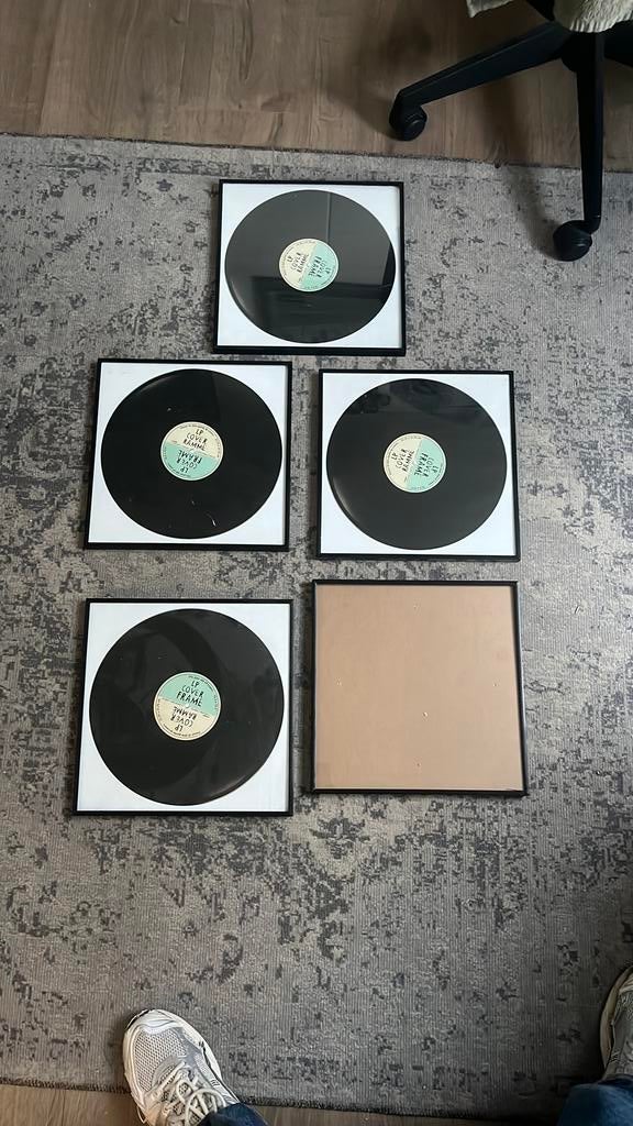 5x lijstjes voor vinyl LP platen, Ophalen of Verzenden, Zo goed als nieuw