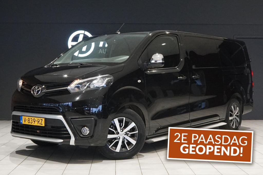 Toyota PROACE Worker 2.0 D-4D Professional Long AUT. + LEDER, Gebruikt, Euro 6, 4 cilinders, Zwart