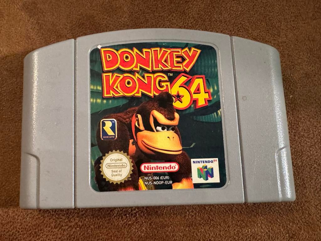 Donkey Kong 64 - Nintendo 64 (N64) - Klassieke Platformer, Gebruikt, 1 speler, Ophalen of Verzenden, Platform
