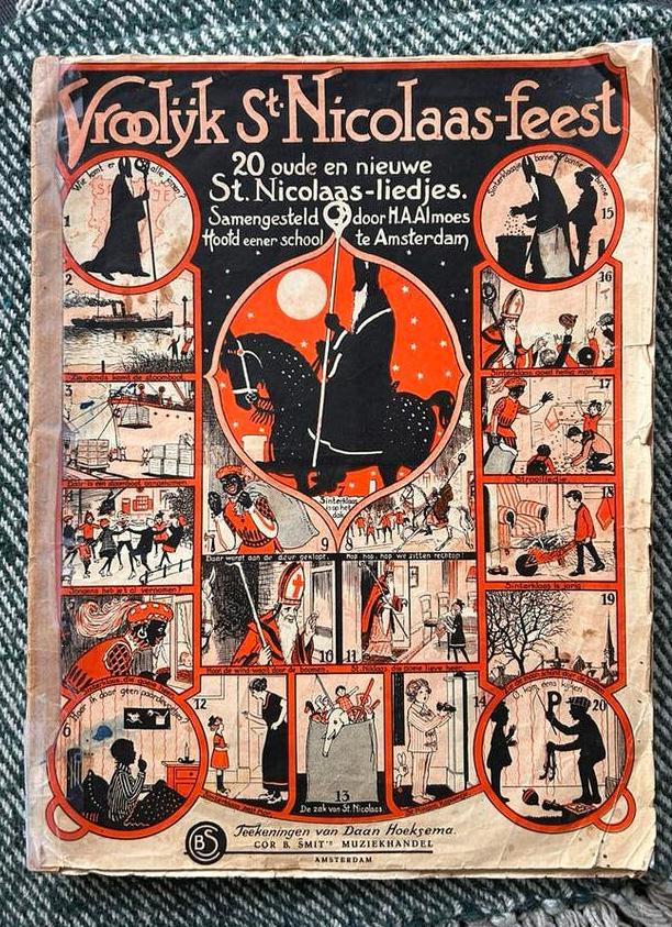 Vintage St Nicolaas liedjes / Sinterklaas liedjes, Ophalen of Verzenden