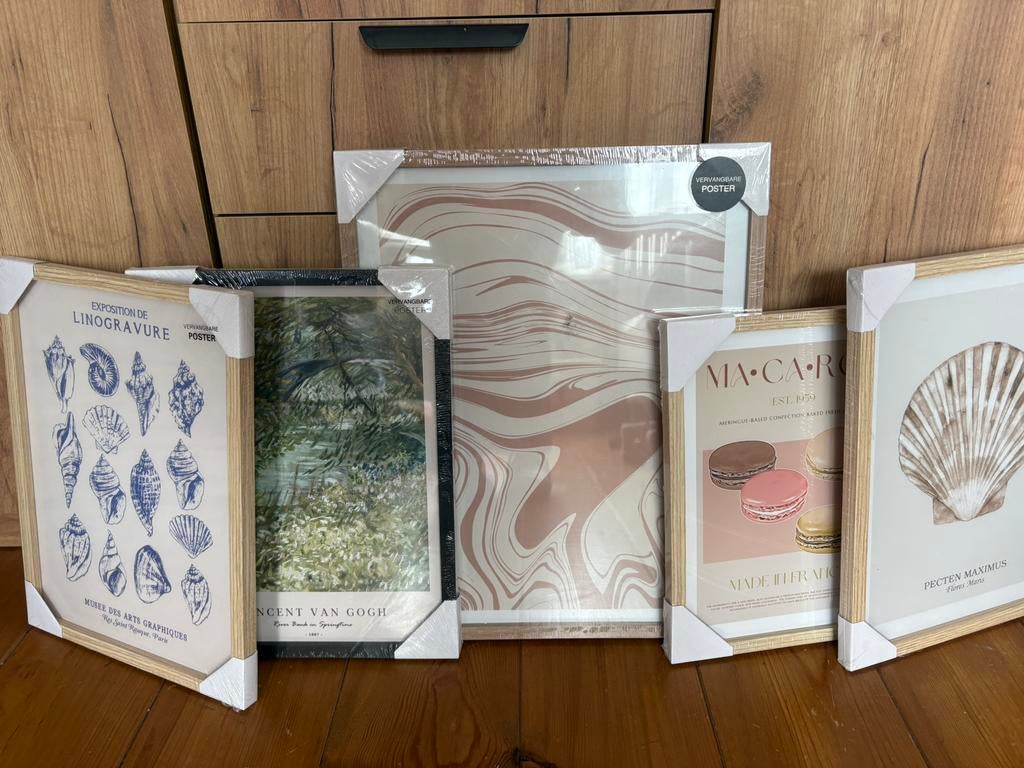 Schilderijen/fotolijsten van de kwantum, Ophalen of Verzenden, Zo goed als nieuw