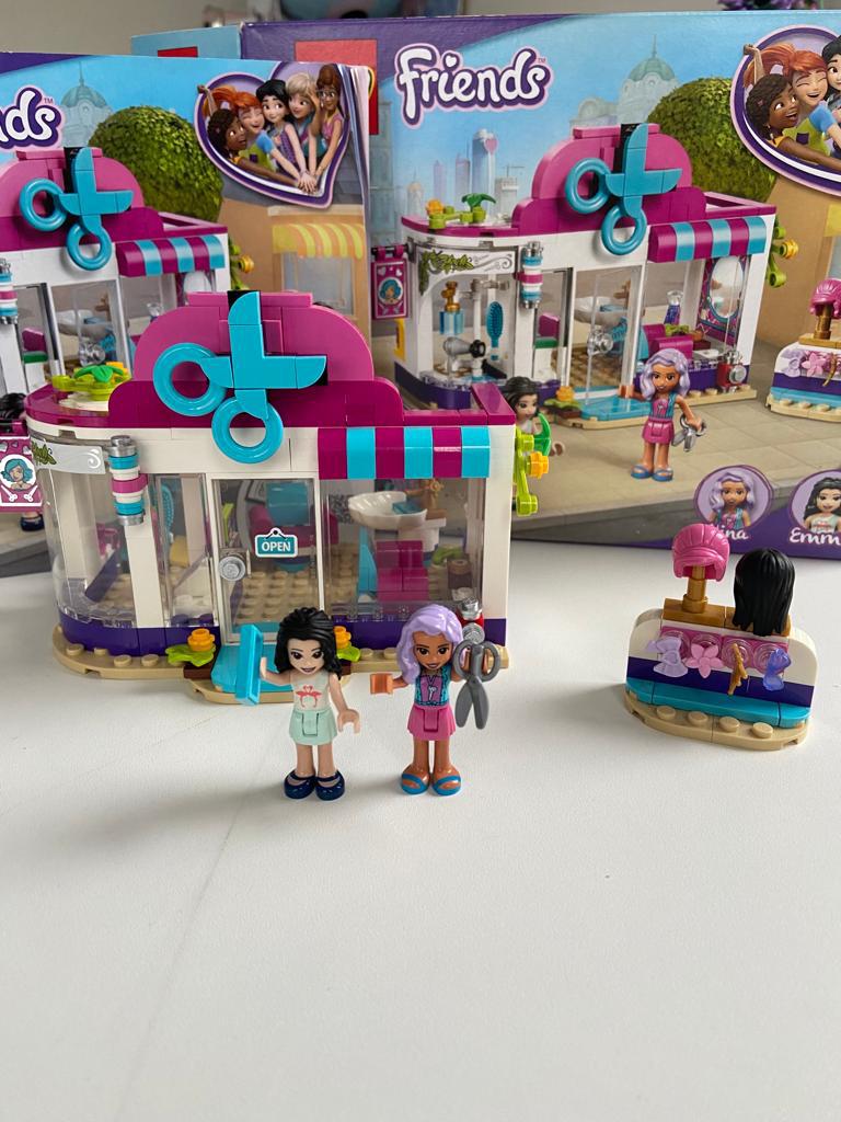 Lego friends kapper 41391, Ophalen of Verzenden, Gebruikt