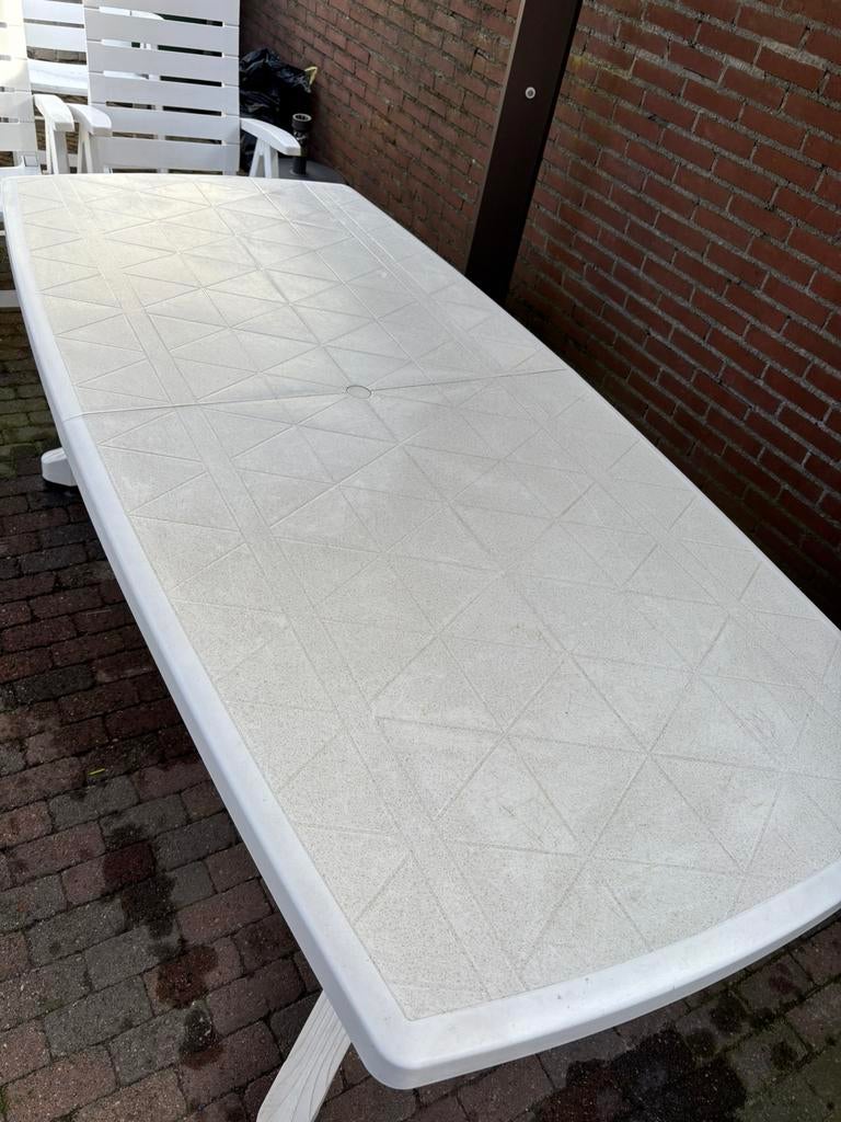 Hartman tuinset met 6 stoelen, Ophalen, Gebruikt, Kunststof