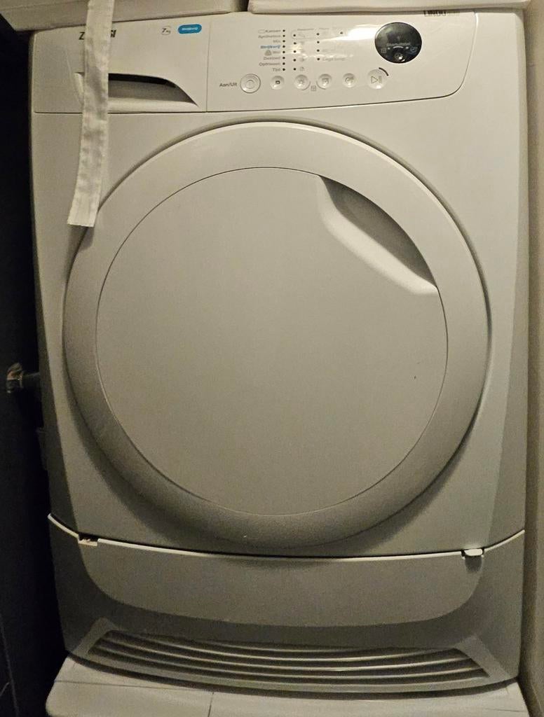 Zanussi droger gratis ophalen geeft melding, Ophalen, Condens, 85 tot 90 cm