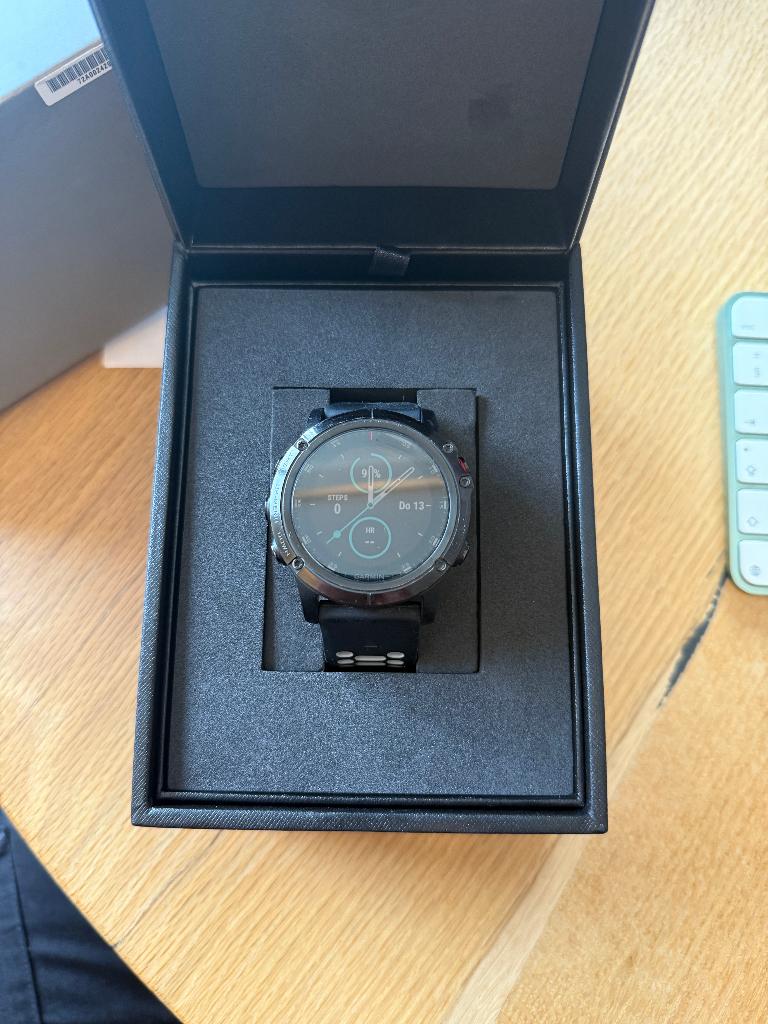 Garmin Fenix 5X, Sieraden, Tassen en Uiterlijk, Sporthorloges, GARMIN, Gebruikt, Zwart, IOS