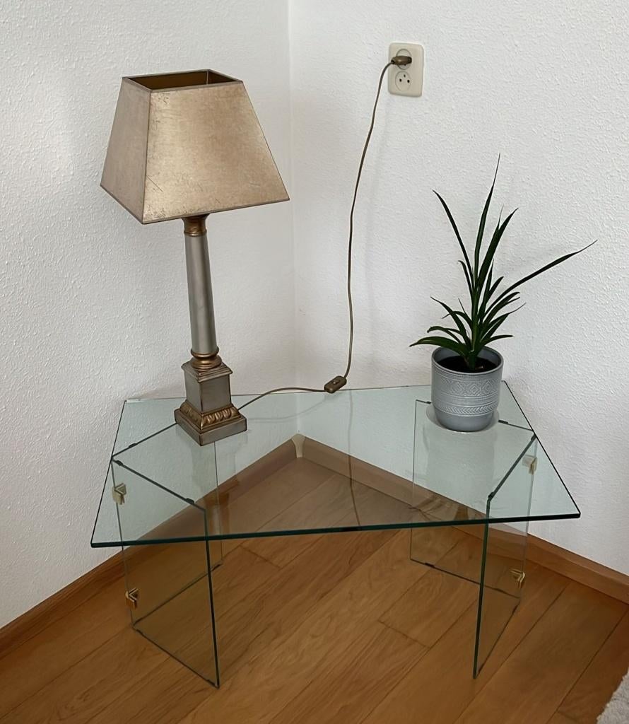 STAANDE TAFEL SCHEMERLAMP., Ophalen, Overige materialen, Gebruikt, 50 tot 75 cm