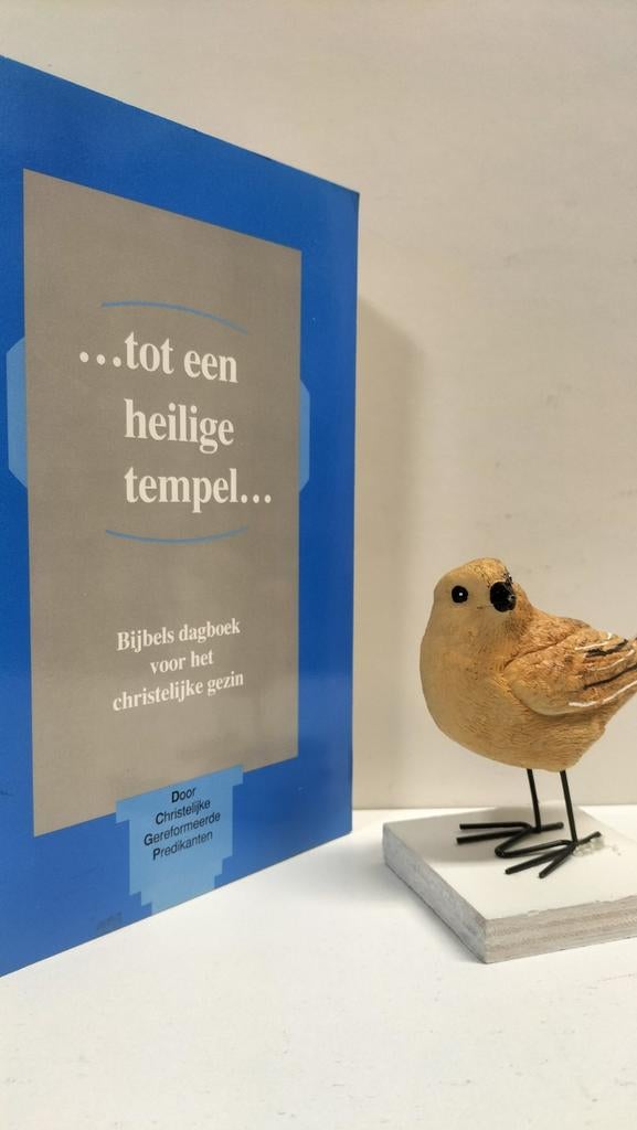 Egas, Ds. A.A.; .. tot een heilige tempel (Bijbels dagboek, Boeken, Ophalen of Verzenden, Gelezen, Christendom | Protestants