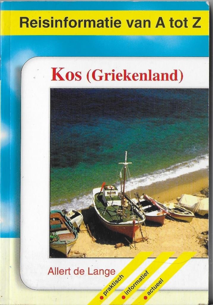 TG-4 Reisigids Kos Griekenland door Allert de Lange, Overige merken, Europa, Ophalen of Verzenden, Zo goed als nieuw