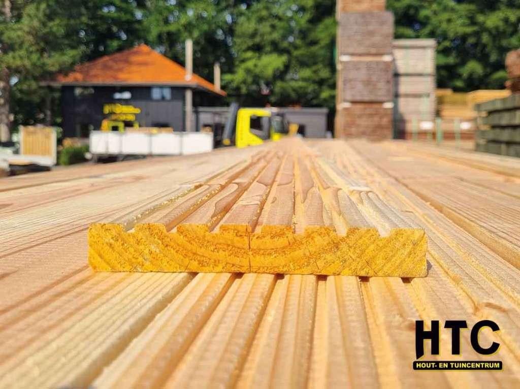 Douglas vlonderplanken 21x145mm voor maar €2,00 per meter!!, Ophalen, Nieuw, Hout