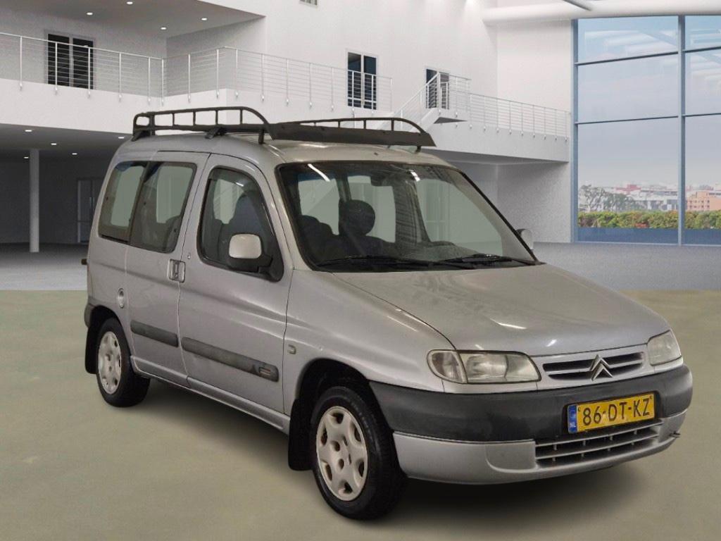 Citroen Berlingo 1.8i Multispace/ IMPERIAL, 4 cilinders, 49 €/maand, 1100 kg, Zilver of Grijs