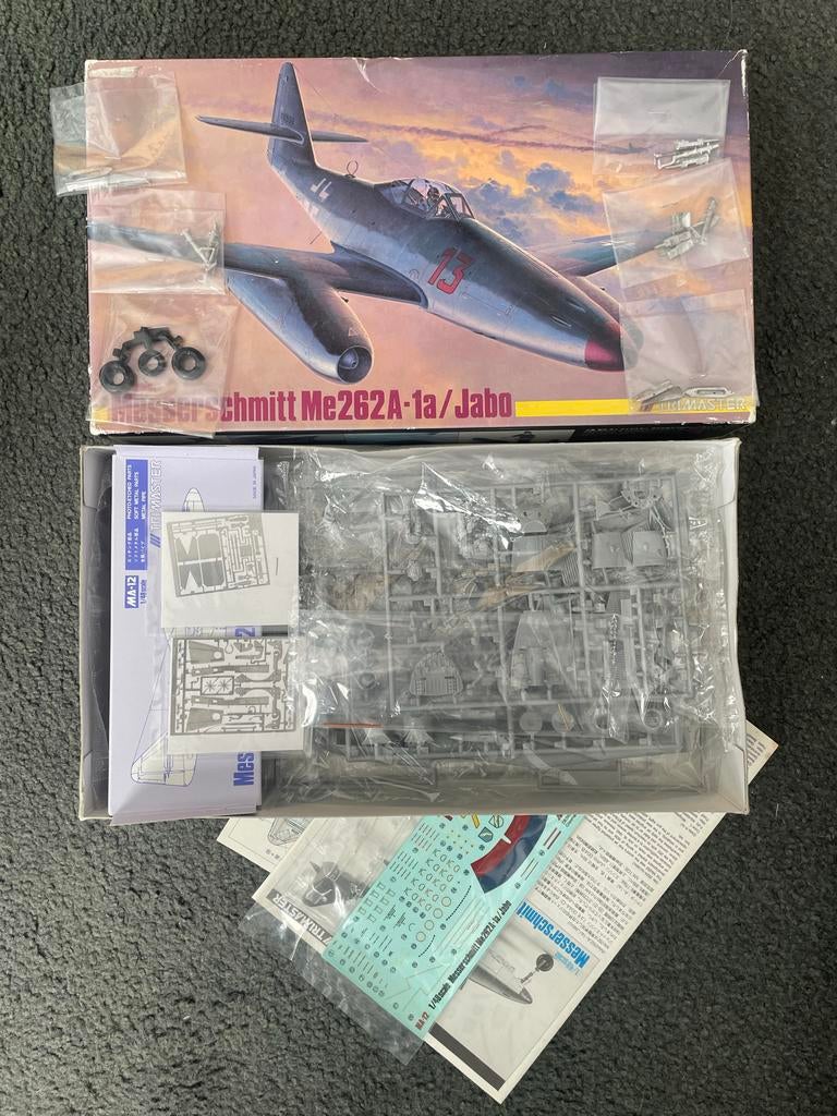 Trimaster 1/48 Messerschmitt Me262A-1a Jabo, Overige merken, Nieuw, Ophalen of Verzenden, Groter dan 1:72
