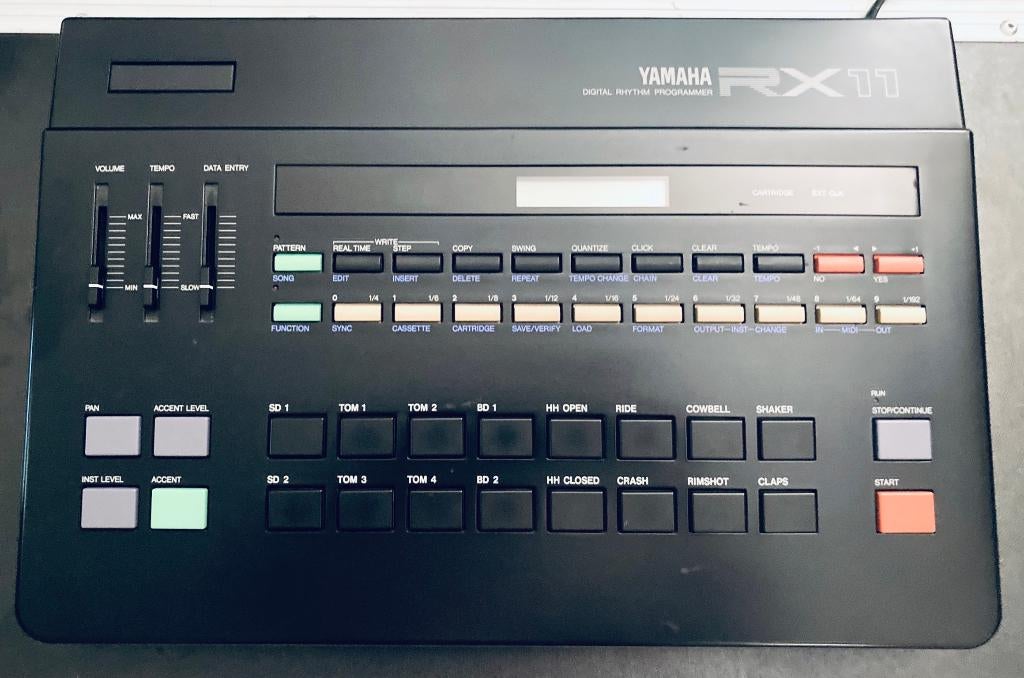 Yamaha RX11 Drumcomputer – Vintage 80s Drum Machine, Muziek en Instrumenten, Drumcomputers, Ophalen of Verzenden, Gebruikt, Yamaha