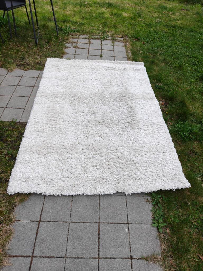 Vollerslev ikea vloerkleed, Ophalen, Wit, Zo goed als nieuw, Rechthoekig