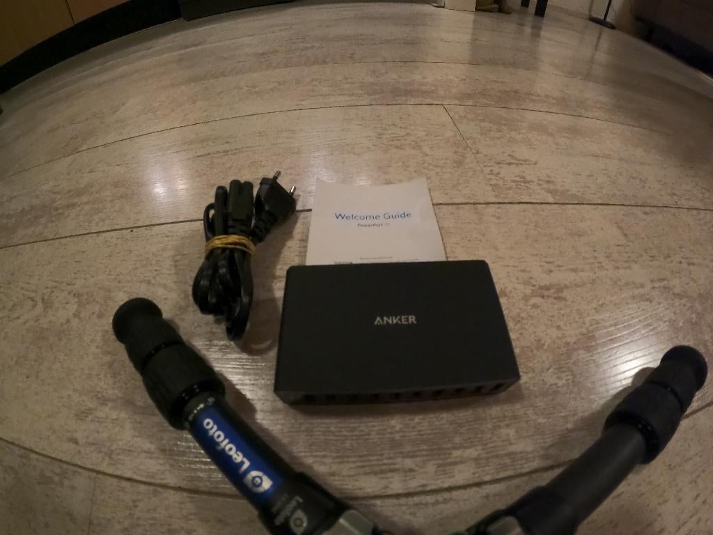 Anker Powerport 10, Telecommunicatie, Ophalen of Verzenden, Gebruikt, Overige merken