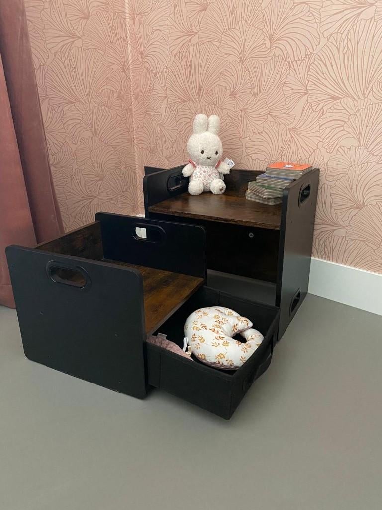 HOOBRO Montessori Kinder Tafel & Stoel - Nieuwstaat!, Ophalen, Zo goed als nieuw, Tafel(s) en Stoel(en)