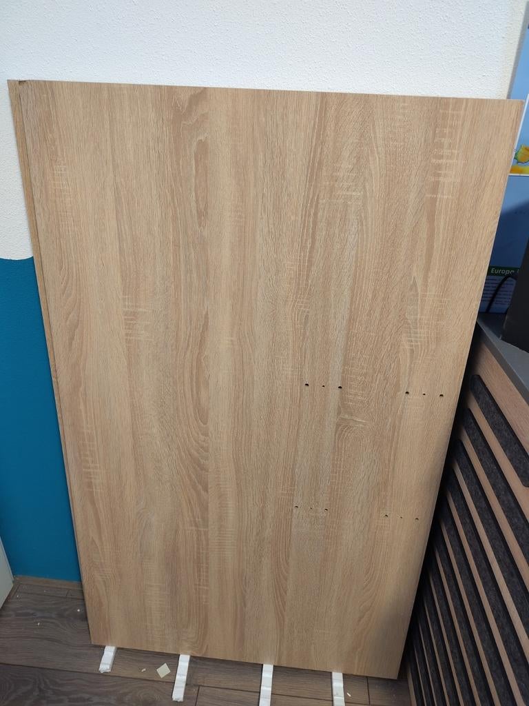 Twee bureaubladen 130x78, Doe-het-zelf en Verbouw, Platen en Panelen, Ophalen