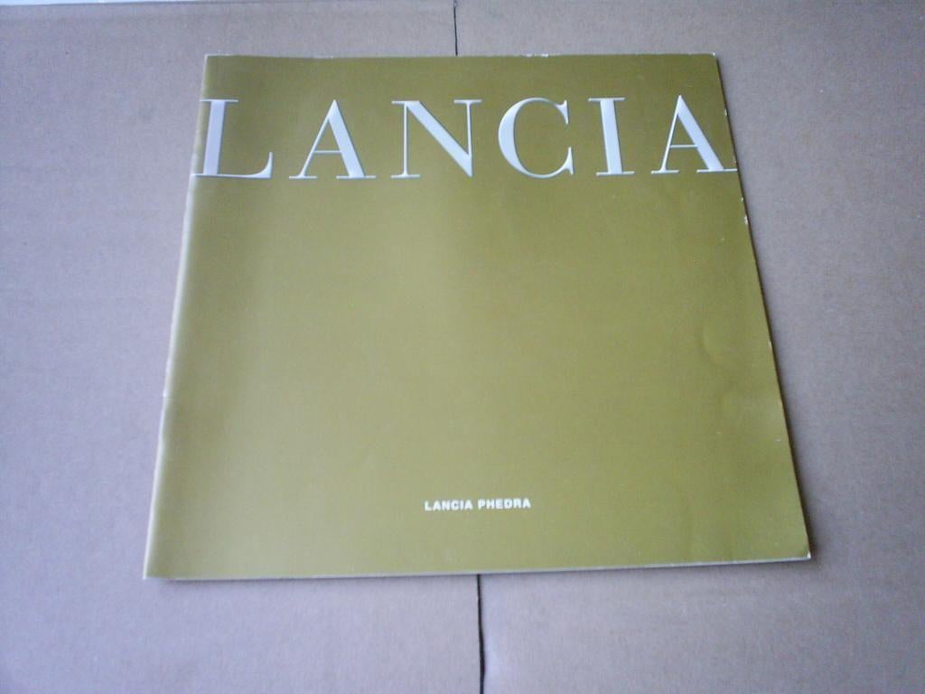 Lancia Phedra 12 / 2003 16 pag., Verzenden, Zo goed als nieuw, Overige merken